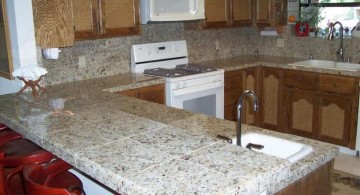 cheap countertop solution with concrete