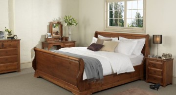 classy how to make a sleigh bed