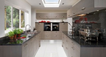 contemporary minimalist Grey Kitchen Ideas