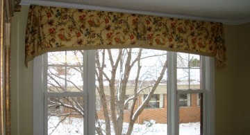 continental types of valances