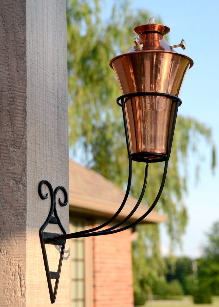 cool tiki torches with unique stand