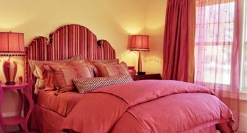 cozy hot pink room