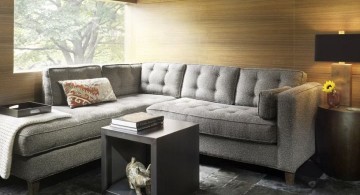 cozy small sitting room ideas in grey