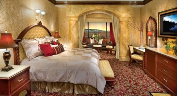 cozy tuscan bedroom furniture