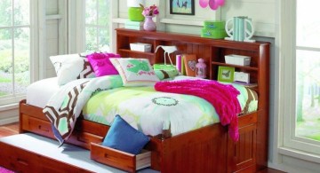 cozy unique trundle beds for girls bedroom