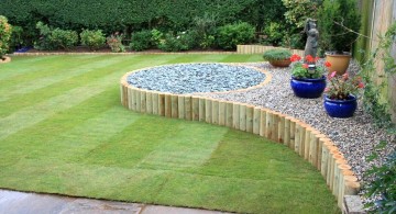 cute minimalist simple rock garden ideas