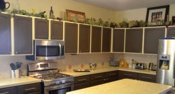 featured image of popular kitchen cabinet colors in nice espresso accent