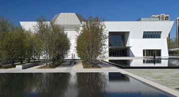 featured image of the entrance of aga khan museum