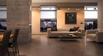 floor tiles for living room dark woods