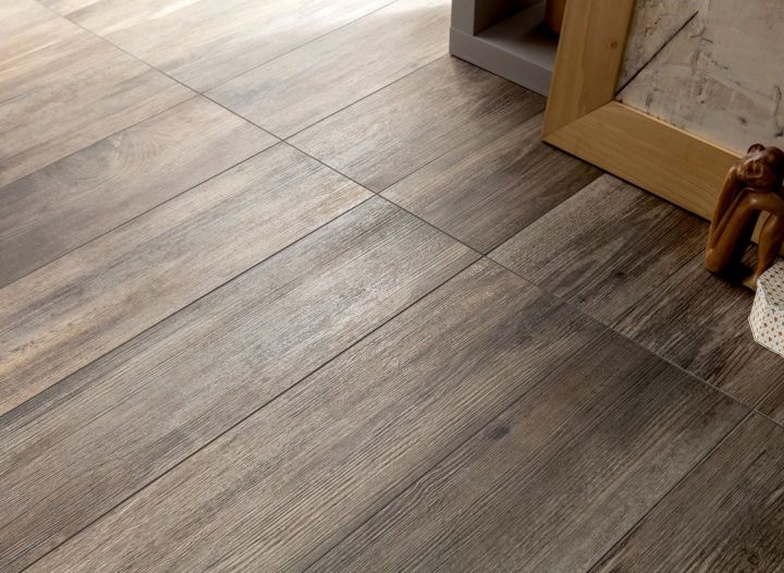floor tiles for living room scorched wood panel