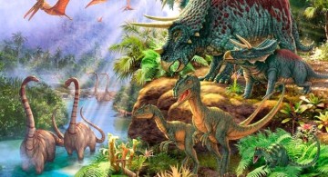 gorgeous dinosaur wallpaper mural