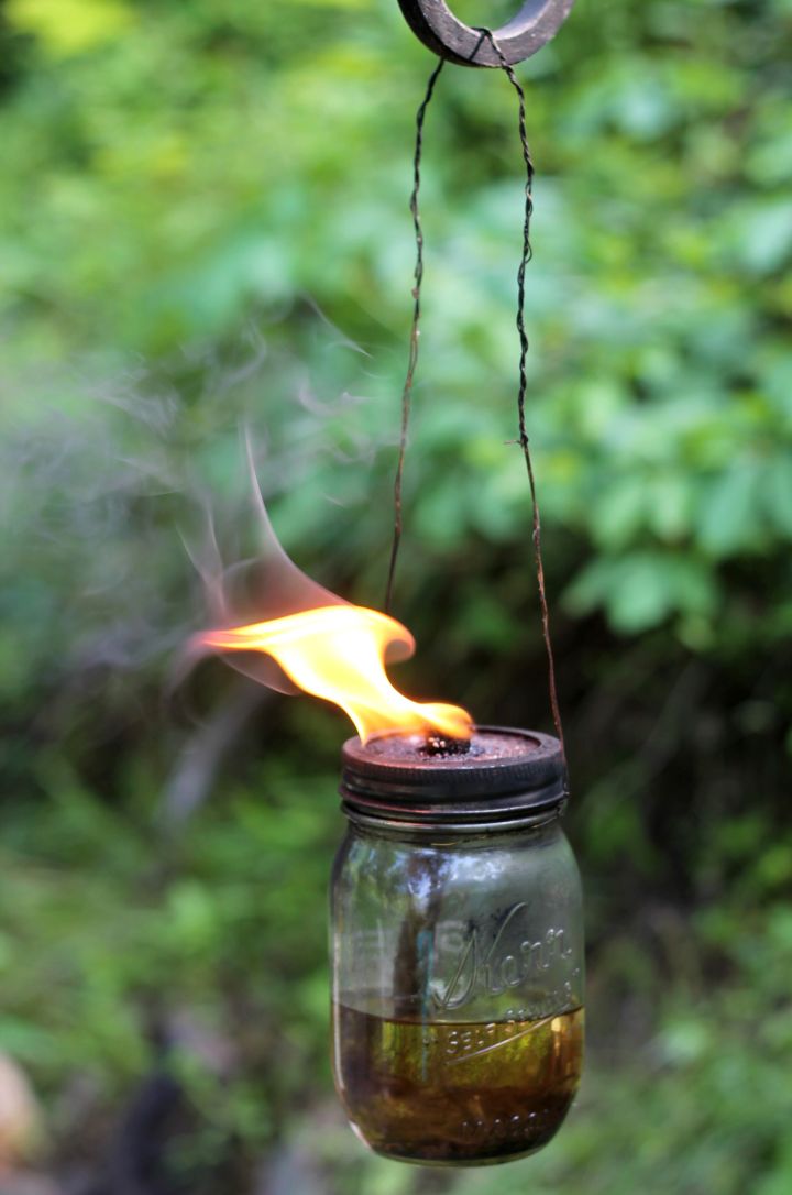 hanging cool tiki torches