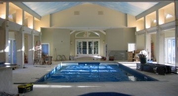 homes with indoor pools and home gym