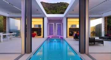 homes with indoor pools between sitting rooms