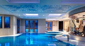 homes with indoor pools with indoor gym