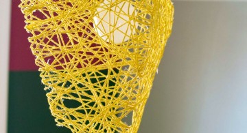 honeycomb pendant light diy