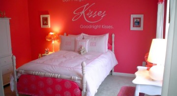 hot pink room for small space