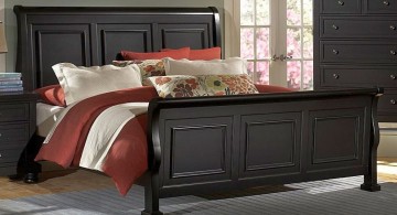 how to make a sleigh bed contemporary