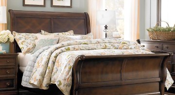 how to make a sleigh bed diamond panel