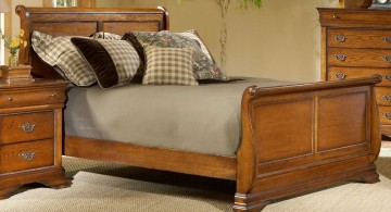 how to make a sleigh bed simple