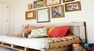 how to make daybed with wood plate