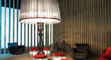 huge floor lamp for sitting room