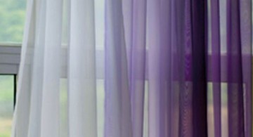 lilac sheer curtains privacy