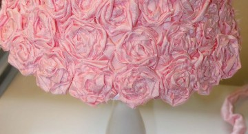 lovely Rosette lamp shade