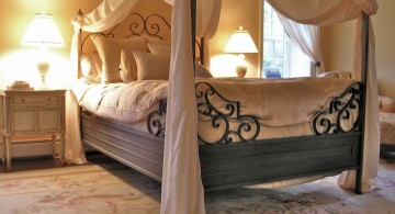 lovely canopied elegant beds