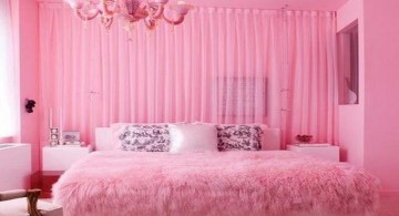 luxurious hot pink room