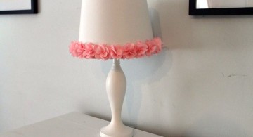 minimalist Rosette lamp shade