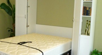 minimalist basic murphy bed unit