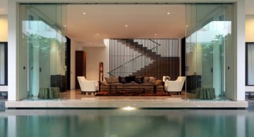 minimalist homes with indoor pools