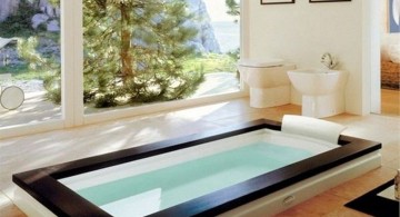 minimalist in ground unique tubs