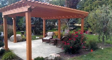 minimalist modern pergola kit