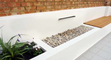 minimalist modern water features