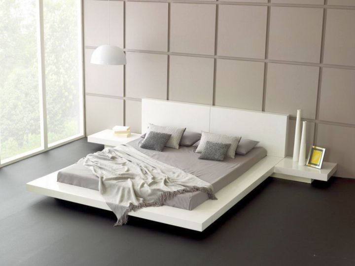 18 Minimalist Modern Floating Bed Designs