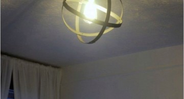 orbital pendant light diy