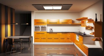 popular cabinet colors in yellow and black