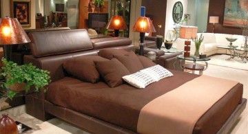 relaxing bedroom ideas in brown