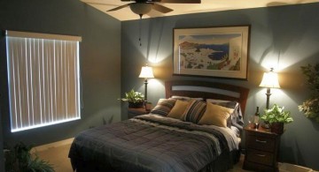 relaxing bedroom ideas in dark colors