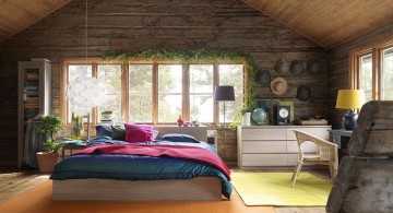 retro bedroom ideas for cabins