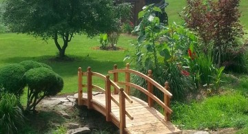 rustic Japanese garden bridge plans