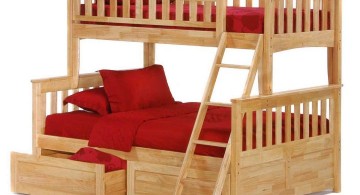 rustic bunk bed for adults
