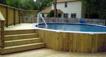 rustic small pool ideas