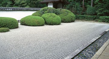 sand garden Japanese landscape design