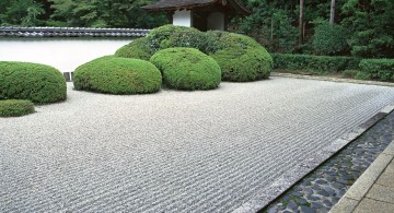 sand garden Japanese landscape design