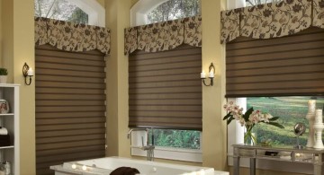 shaped flat types of valances