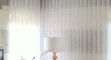 sheer curtains privacy panel
