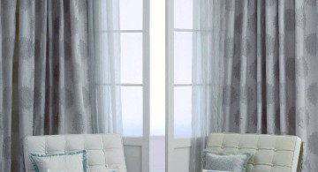 sheer curtains privacy with large dots
